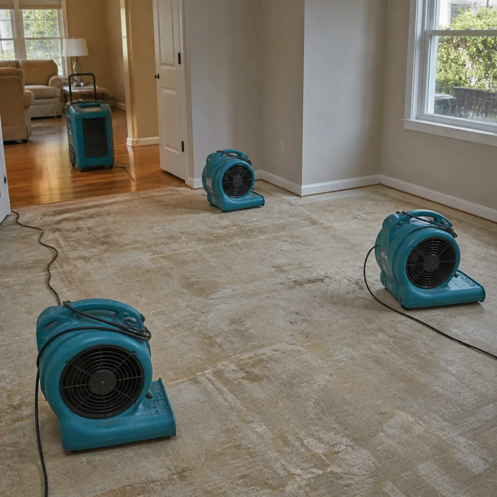 Water damage drying